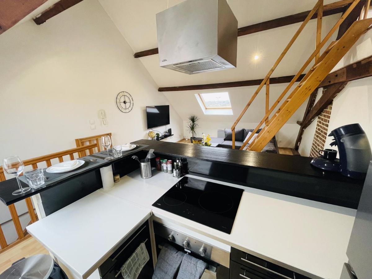 Appartement Oasis De Confort 투르쿠앵 외부 사진